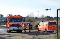 LKW umgestuerzt Kieswerk Harry Kloepferstr Im Feldrain P18